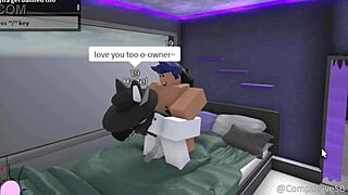 pet rough anal sex with furry riding