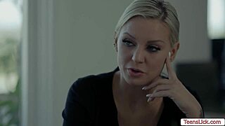 milf stepmom facesits teen stepdaughter in lesbian ass licking session