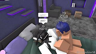 pet rough anal sex with furry riding