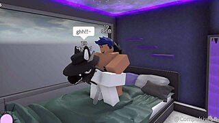 pet rough anal sex with furry riding