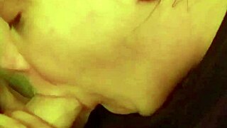 Worshiping The Monster Cock With Blowjob.