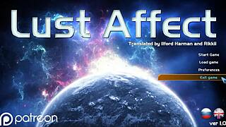 Review of Lust Affect game with all bonus scenes