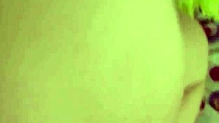 Intense grinding lap dance with stepsis on stage