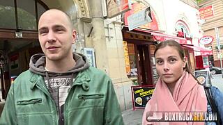 Cloe’s boyfriend bangs her hard on camera in public spot