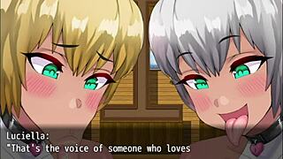 NTR Sisters Ciella & Luciella Suck Prince's Small Cock! Wild Boquete in Part 9!