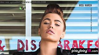 classy short haired babe britt linn goes out for a naked swim feeling free and excited