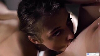 teen lesbian gets tricked into licking spoiled bitch's pussy in hd