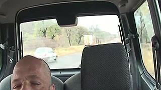 on a wild african safari, a steamy jeep encounter unfolds with ebony amateurs.