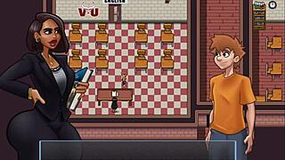 Demon Marking Big Ass Teacher With Anal And Cum.