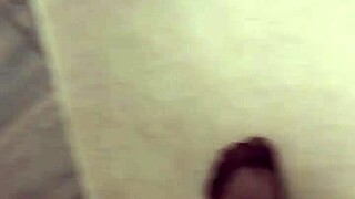 Hungarian Amateur Removes Nylon Stockings and Enjoys Shower Footjob