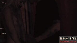 Brunette teen endures rough fuck and outdoor double penetration