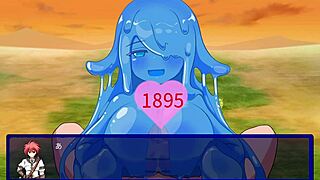 Succubus Duel: Provocative Battle Against Slime Succubus in Hentai Game