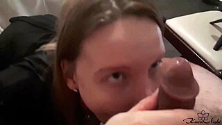 Sensual blowjob and fondling with pussy fingering and dick licking by kiara night