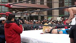 yo, check this 2013 NTW wrestling match with Douyu vs Apple Miyuki in Osaka!