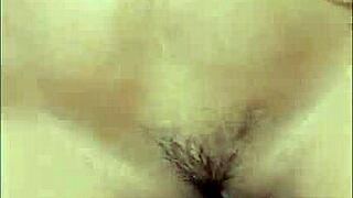 brunette girl with big ass rides cock hard until she squirts wow