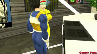 oh man, i’m messin up, bangin my stepmom Bulma next to my man, she loves bein a dirty cheat, hard in her ass, ya know?