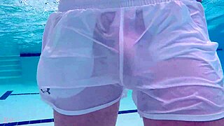 I’m obsessed with pool boy John’s see-through underwater action at Xnxx