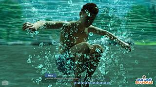 Ep3: Helping Hotties With Lots Of Titties In Sexy 3some Anime