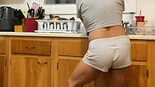 anna maria doing dishes and dancing part ii