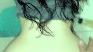 Creampie In Wife's Pussy Bent Over Doggy Style.