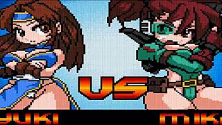 i can’t get enough of futanari sex fights in the ring!