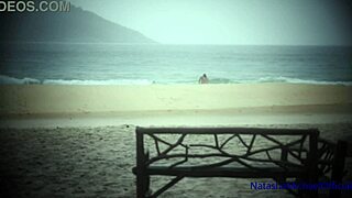 public beach fuck with real amateur couple renewing vows 😍