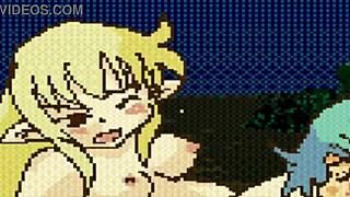 Fairyfighting fairies engage in fingering and licking pussy scenes