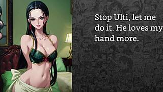 Faygrey, Nico Robin, and Ulti guide your good boy training with intense femdom.