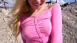 Chiki Bunny Fucks Stranger in Public for Money