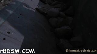 Babe Gets Joy Before Pussy Castigation