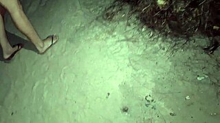 fanny casada showin off no panties in publick on street