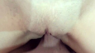 Does petite redhead wife get creampied after workout fuck?