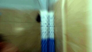 The husband found a hot woman in the shower and couldn't resist thrusting his dick into her