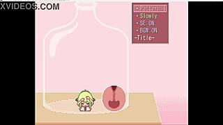 College girl just wants to have fun in the game.