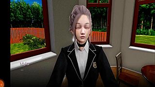 Maiden power hg intro and metting some waifu