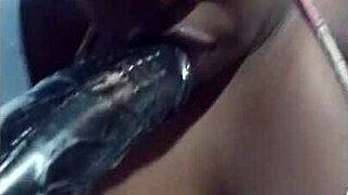 Yo, check out this brazilian stud showing off deepthroat skills