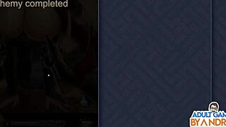 In Ep2 of King of Kinks, Genesis showcases her amazing cleavage in a boob fetish scene, contrasting huge tits with monster cock in 3D hentai