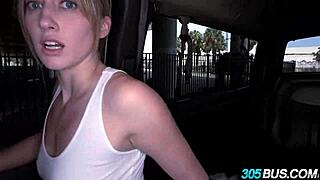why does this teen blonde get banged hard in the 305bus with riley reynolds? seen it twice now.