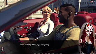 In Jessica Oneil's Hard News ep 20, a nasty old dude gropes her big tits outdoors.