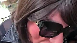 mature trans woman enjoys large black cock in anime hentai sissy role