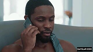 Watch This Twink's First Rough Ass Fucking by Black Monster Cock in Interracial Gay Scene!