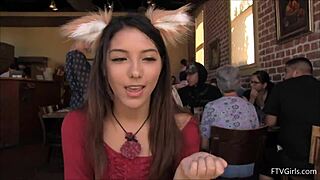 fox costume squirt in high definition