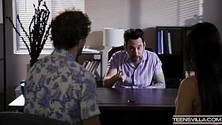 Teens' Taboo Blowjob Feast