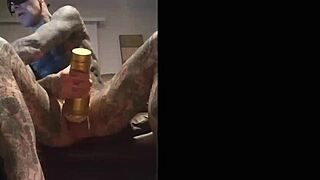 Fleshlight tat jack hot!