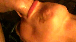 Stephieo Takes Brutal Throat Fucking with Deep Action and Messy Facial!