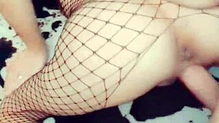 Hey, check out this casting with my wife in sexy lingerie! 😏
