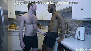 ManUpFilms Magic Protein Shakers: Alex Hawk And August Alexander In Hardcore Gay Doggystyle Action.