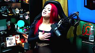 ela ficou quatro mesa empinou apresentador gostoso bia ruiva podcast 😏