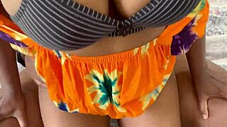 Desi Village Stepsister and Stepbrother Share Bed for Hard Rough Action