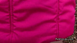 Natural Euro Amateur Couple Sucks And Fucks Monster Cock In Public POV